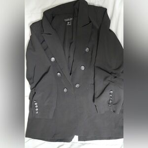 Rachel Zoe black suit jacket